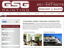 Tablet Screenshot of gsgpainting.com